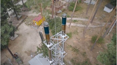 Димохід + мачтова опора + монтаж в Бучі