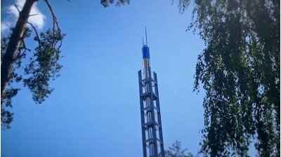Димохід + мачтова опора + монтаж в Бучі після звільнення